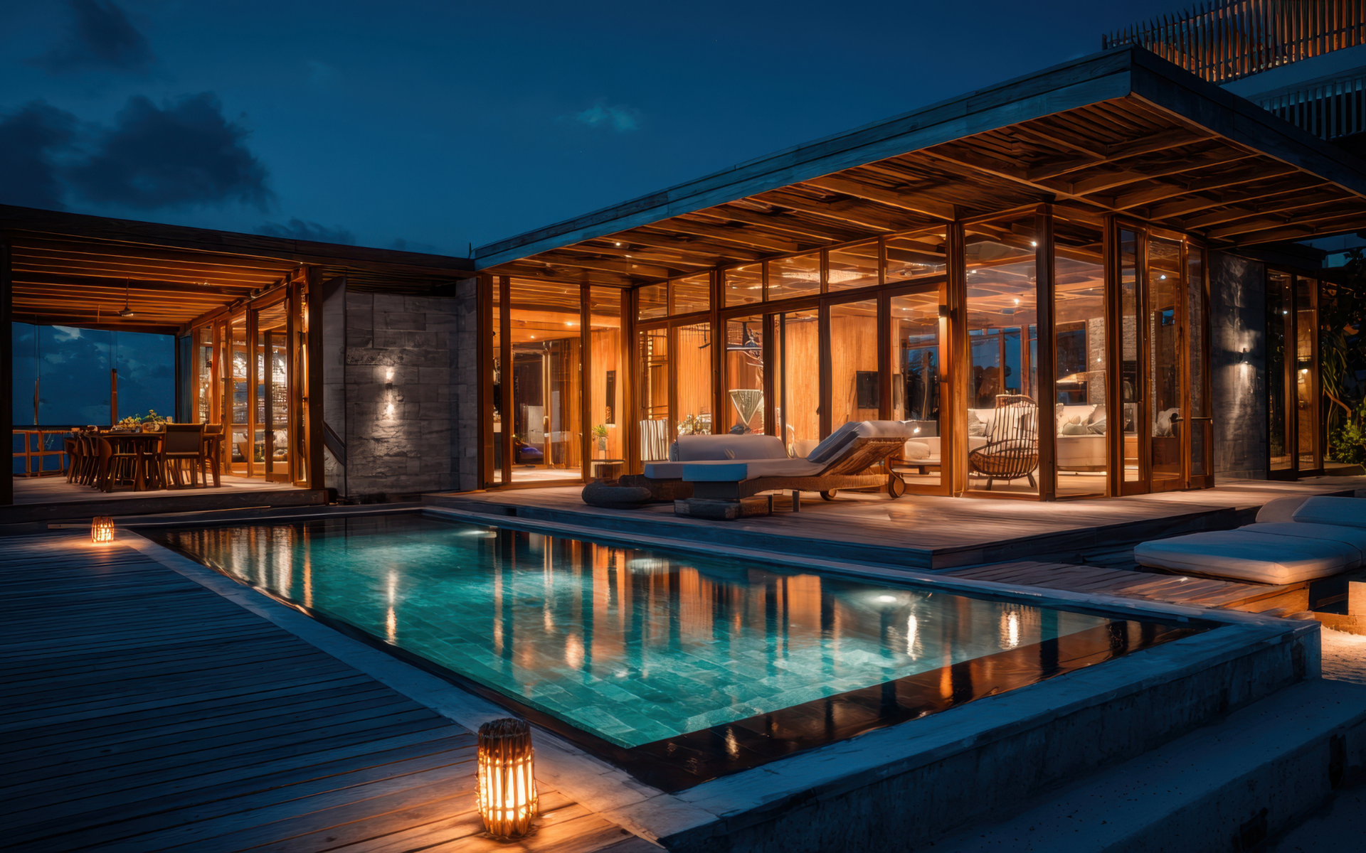 Backyard Lighting  2