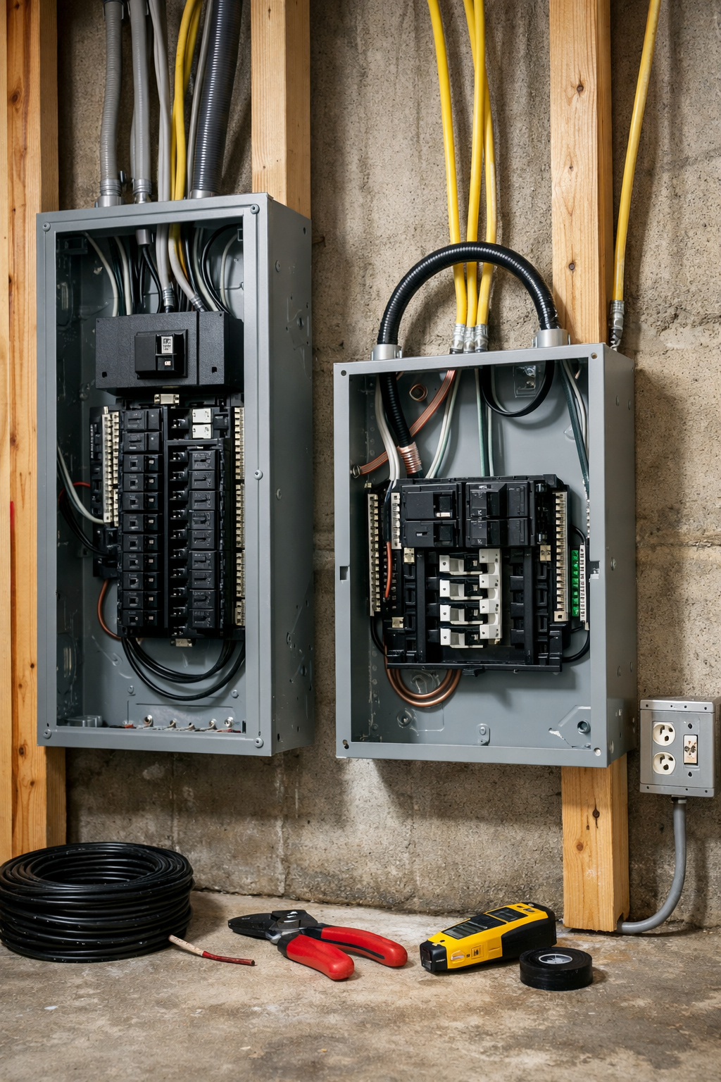 subpanel installation